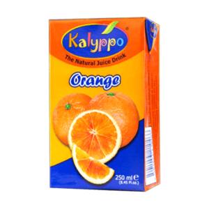 Kalyppo Orange Juice - 250ml (24 Pack)