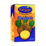 Kalyppo 250ml Pineapple Juice, Real Fruit Tropical Drink in Convenient Cartons - 24 Pack