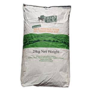 Green Flag Instant Milk Powder with 28% Vegetable Fat - 25KG (1 Pack)