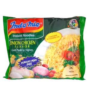 Indomie Onion Chicken Flavour Hungry Man Size - 180g (24 Pack)