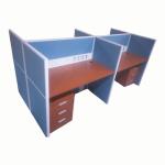 4-Seater Workstation with Drawers
