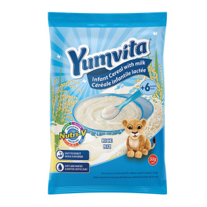 Yumvita Rice Cereal Sachet - 50g (80 Pack)
