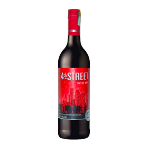 4th Street Sweet Wine Red - 750ml (6 Pack)