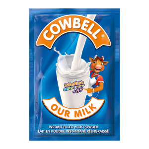 Cowbell Plain Powdered Milk Sachet - 23g (210 Pack) 