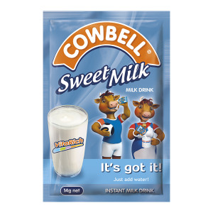 Cowbell Sweetened Powdered Milk Sachet - 5g (720 Pack) 