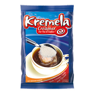 Kremela Plain Non-dairy Coffee Creamer - 250g (24 Pack)