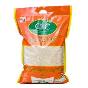 Cic Daibon Viet Long Grain Fragrant Rice - 5kg (5 Pack)