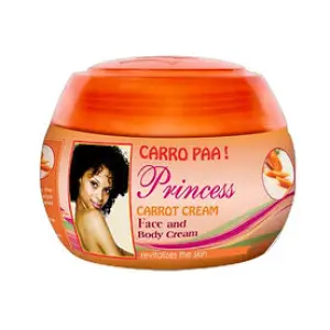 Ghandour Carrot Paa Princess Face and Body Cream - 460ml (48 Pack)
