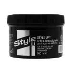 Ghandour Style Up Gel Wax (Transparent / Black) - 80ml (24 Pack)
