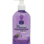Ghandour Princess Hand Soap (Apple, Lavender, Lemon, Rose, Milk & Honey) - 500ml (24 Pack)