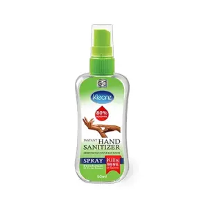 Ghandour Kleanz Hand Sanitizer Spray - 50ml (46 Pack)