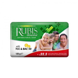 Rubis Medicated Soap - 125g (72 Pack)