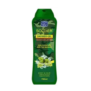 Ghandour Soldier Mentholated Body Wash - 750ml (20 Pack)